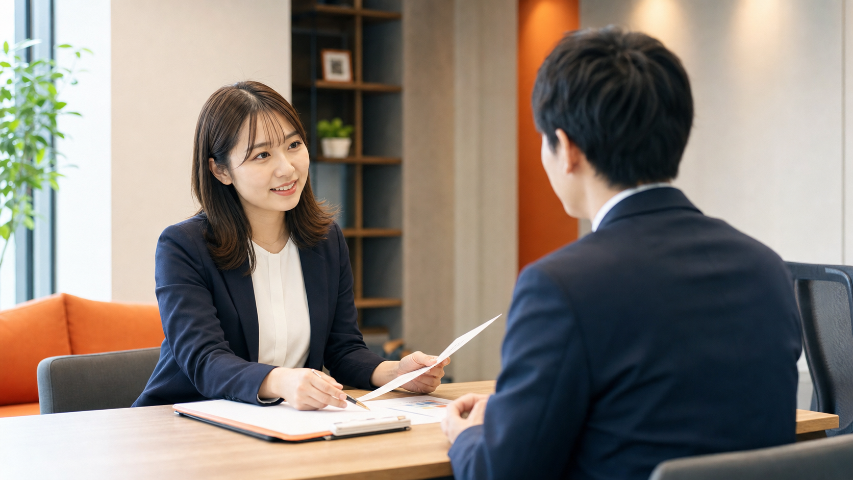 人材紹介の面談イメージ